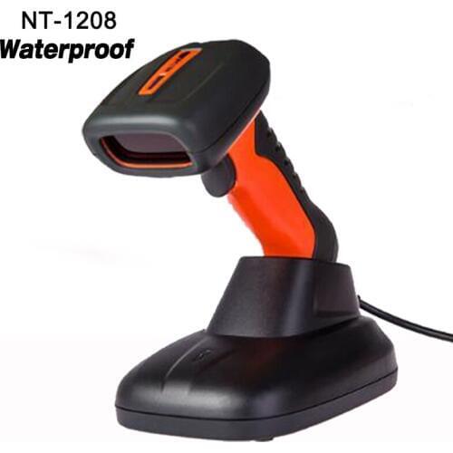 New waterproof 1D laser Wired USB Handheld Scanner high speed Barcode Reader high quality laser barcode scanner NT-1208