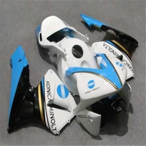 ABS Fairing Blue white black For CBR600RR 03-04 CBR600 RR F5 Glossy blue CBR 600RR 600 RR 03 04 2003 2004