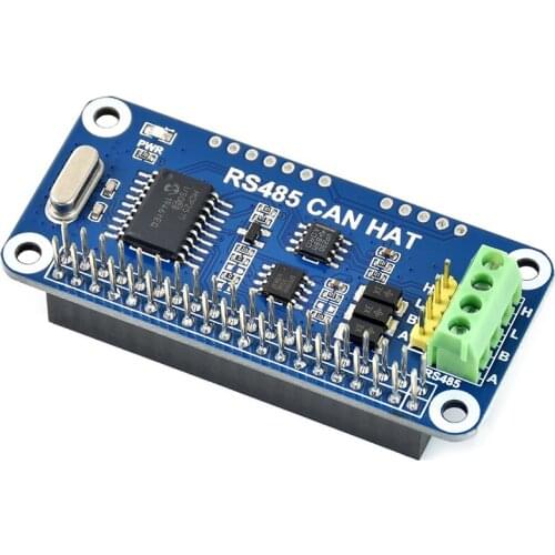 Raspberry Pi RS485 CAN HAT GPIO Expansion Board Allows 3.3V Stable Long-Distance Communication Hat for Raspberry Pi 4B/3B+/3B