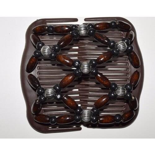 Luxury wooden vintage brown magic comb for thick hair wedding party best gift 20pcs/lot