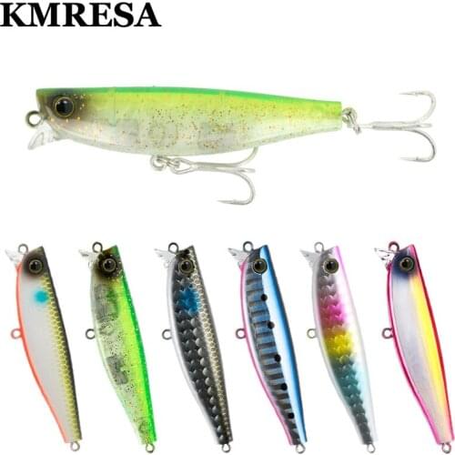 Lubit fishing lures 2021 sinking minnow 60mm 10g Strong Hooks Artificial Hard ima P-ce 60s Jerkbait Wobblers trout fishing