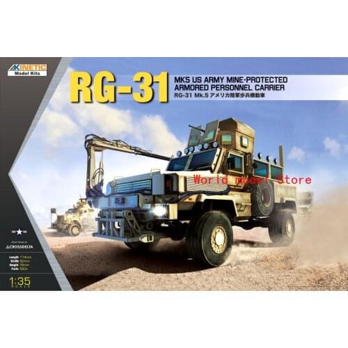 KINETIC K61015 1/35 RG-31 Mk5 US Army Mine-Protected Armored Personnel Carrier