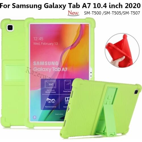 Silicon Case For Samsung Galaxy Tab A7 2020 SM-T500 SM-T505 SM-T507 10.4 " Protective Cover Case Galaxy Tab A7 2020 SM T500 T505
