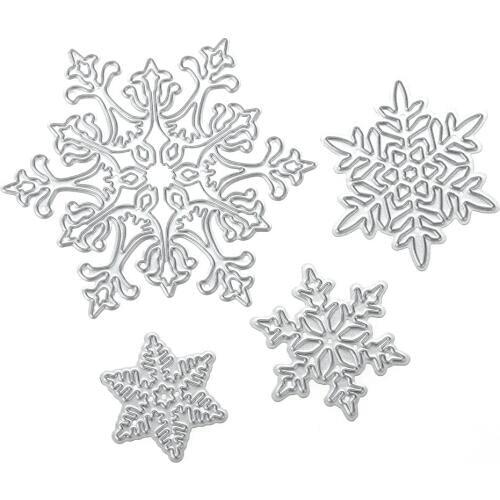Snowflake Tree Cutting Dies Christmas Dies Metal Cutting Dies Stencils for DIY Scrapbooking Album Stamp Paper Card Embossing