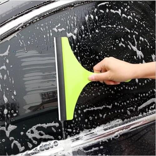 Car Window Glass Cleaning Brush Wiper Auto Windscreen Glass Bathroom Mirror Cleaner Glass Wiper Scraper Washing Cleaning Tools