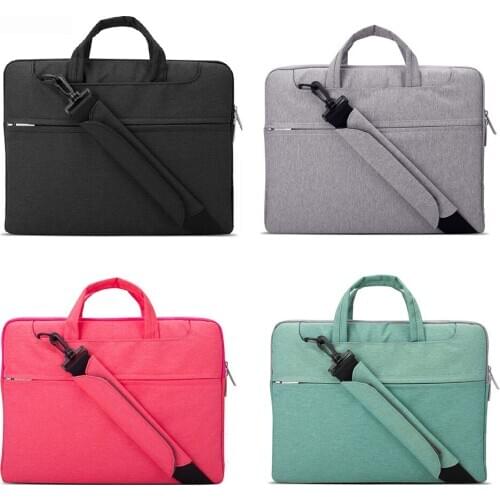 Laptop Bag 13.3 14 15.6 17.3 Inch Waterproof Notebook Bag for Macbook Air Pro 13 15 Computer Shoulder Handbag Briefcase Bag
