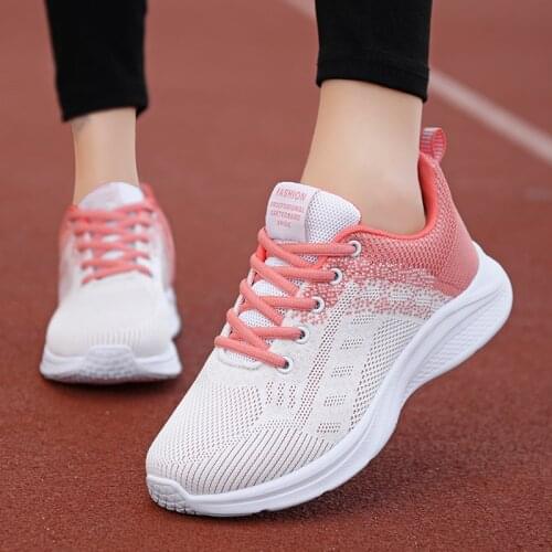 2021 Sneakers Women Meah Breathable Sport Shoes Female Mixed Colors Casual Vulcanized Womens Comfortable Flat Plus Size