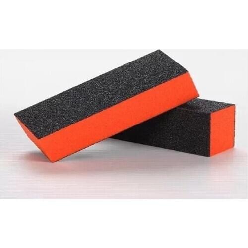 100pcs/lot Wholesale professional Nail File Buffer Sponge Buffing Sanding Files Block Nail Art polish smooth shine