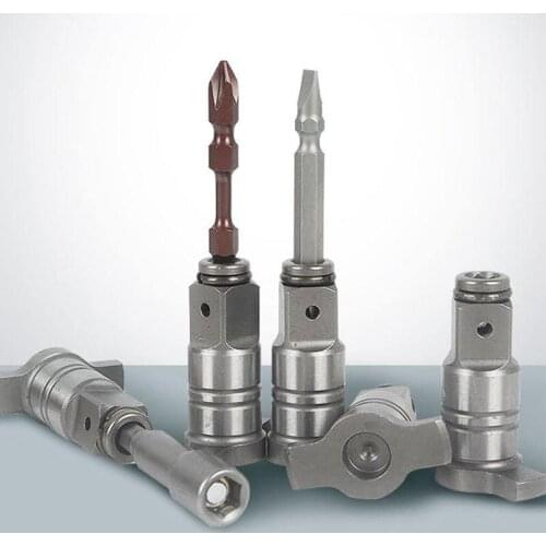 2/4PCS Four Square Sleeve Shaft Electric Drills Pistol Accessories Tool Parts Center Drill Bit Electric Wrenches Pneumatic Drill