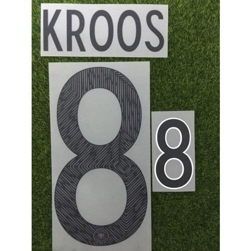 2020 Kroos Nameset Muller Reus Gnabry Kimmich Nameset Soccer Patch Badge