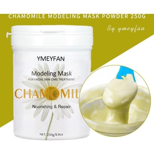 250g Natural Organic Chamomile Modeling Mask Powder Moisturizing Soothes Repair Sensitive Skin Soft Face Mask Powder Skin Care