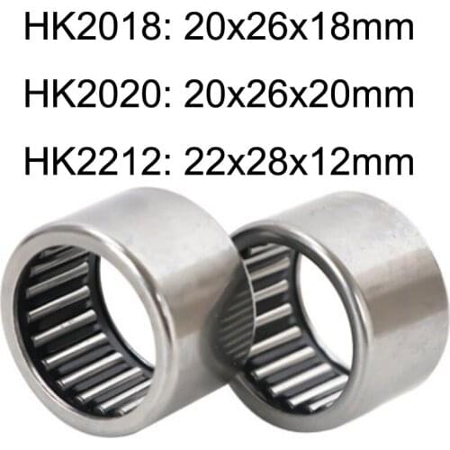5pcs HK2212 22x28x12 TLA2212Z Needle Bearings 22mm/28mm/12mm TLA2212Z RHNA222812 HK2018 HK2020 HK2010