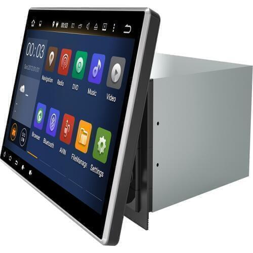 10.2" 2 Din Android Car Multimedia player Rotatable Car Radio Universal Car CD/DVD Player Support Wifi GPS FM