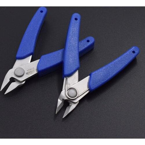 Stainless steel side pliers cutting pliers diagonal pliers electrician and electronic pliers 5 inch model nozzle pliers