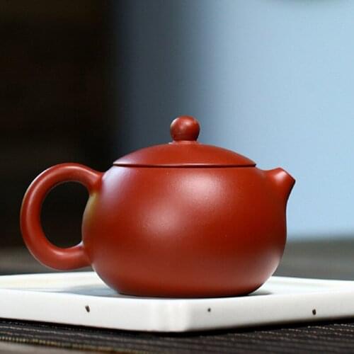 Yixing tea pot purple clay filter Xishi teapot Handmade beauty kettle Tea set Customized gifts Authentic Tie Guanyin Puer 210ml
