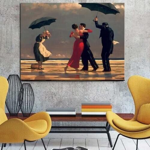 Edward Hopper Dancing Canvas Painting Modern Artwork Posters and Prints Cuadros Wall Art Picture for Living Room Home Decoration