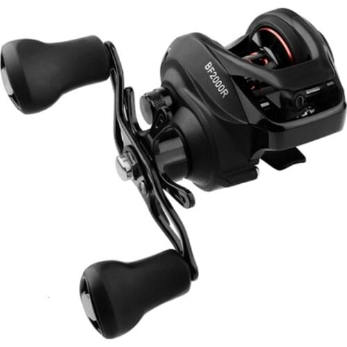 LINNHUE BF2000 Baitcasting Reel 12+1BB Fresh/Saltwater High Speed 7.2:1 Gear Ratio Magnetic Brake System Ultralight Fishing Reel