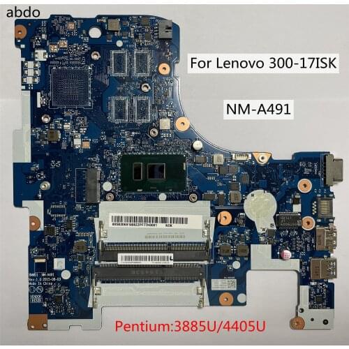 NM-A491 For Lenovo IdeaPad 300-17ISK B71-80 Laptop Motherboard WITH 3855U/4405U