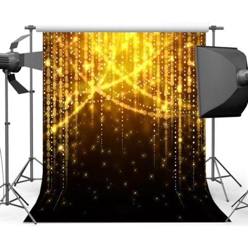MOCSICKAGolden Glitter Curtains Backgrounds for Photography Wedding Backdrop for Picture MR-1856