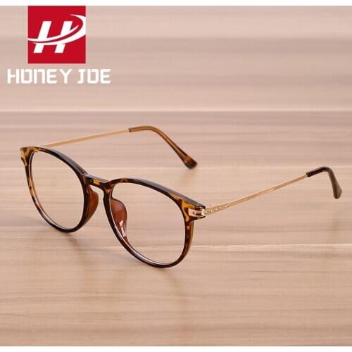 Classic Optical Glasses Vintage Anti Blue Light Glasses Frame for Men Women Computer Gaming Glasses Clear Lens Blu-Rays Blocking