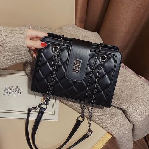 The Bride Bag 2021 New Fashion Korean Style Portable Embroidery Thread Chain Small Bag All-match Fashion Shoulder/Crossbody Bag
