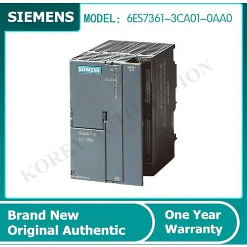 In Stock SIEMENS Simatic S7-300 PLC Module 6ES7361-3CA01-0AA0 Connection IM361 Brand New Original