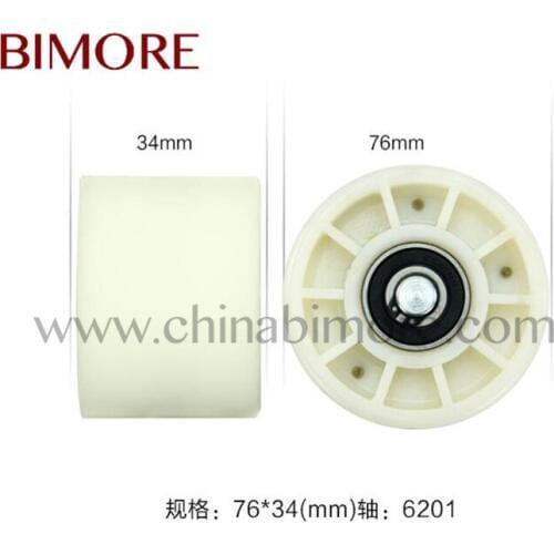 20PCS BIMORE Escalator Handrail Tacho Roller 76*34 Bearing 6201