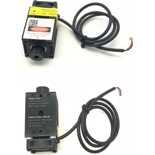 LD-E405G68 500mw Laser Module 405nm Blue Violet Laser Engraving Machine Accessories 12v HX2.54 2p Interface