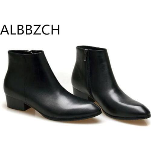 Мужские зимние ботинки ALBBZCH China At AliExpress