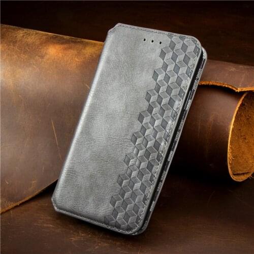 Magnet Flip Book Case Fold Cover on For Honor 9A 9S 9C 30 Pro Checkered Leather Case for Huawei P40 Lite E Y5P Y6P Y8P Y8S Y7P
