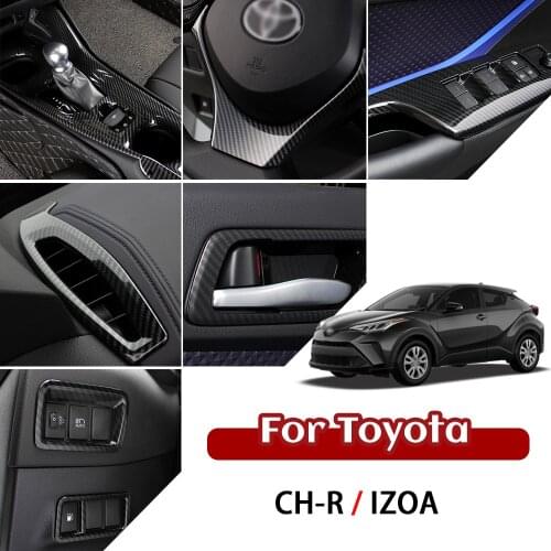 For Toyota CH-R IZOA CHR Double engine special central control interior decoration accessories automotive interior accessories