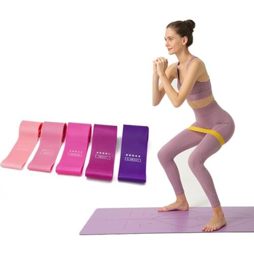 Elastic Band Resistance Band Exercise Gym Strength Training Fitness Chewing Gum Pilates Exercise Crossfit Training Equipment