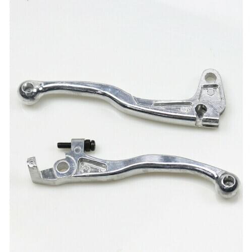Chrome Brake Clutch Levers For Motorcycle Suzuki DR250 650 DRZ400 DJEBEL 250