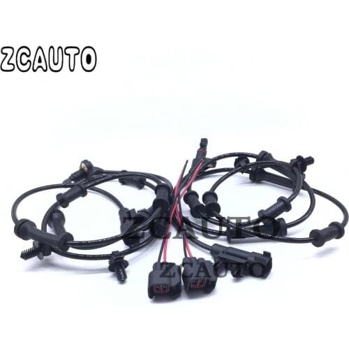 68003281AC 68003281AD 52060156AD Front Right Left ABS Wheel Speed With Connector Plug Wire Sensor for Jeep Wrangler V6 3.6 3.8L
