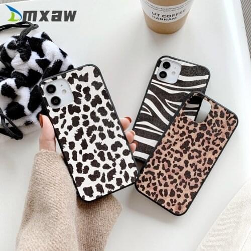 Fashion Leopard Zebra pattern Case For Vivo Y19 Y17 Y15 Y12 Y11 V11 Pro V11i Y97 Y95 Y93 Y91 Y91C Back Cover Luxury Soft Cases