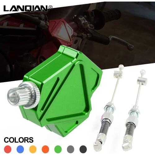 Motorcycle Stunt Clutch Lever Easy Pull Cable System For Kawasaki GTR1400 CONCOURS H2 H2R NINJA 125 250 300R Z250 VERSYS300X