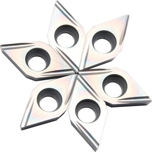 10pcs DCGT11T304 EL U M88 High Quality Carbide Inserts Internal Turning Tool DCGT 11T304 Colorful Blades CNC Lathe Cutter Tools