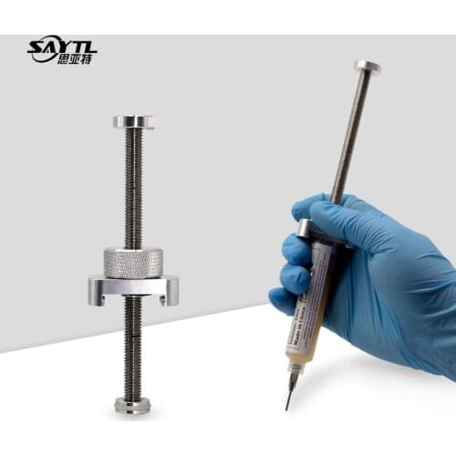 Welding Oil Booster Metal Push Rod Solves Maintenance Pain Point Needle Barrel Booster Needle Barrel Welding Oil Booster