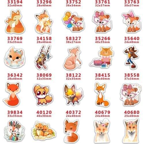 10 Pcs Cartoon Planar Resin Cabochons PR33194