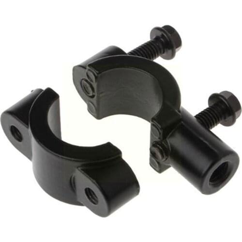 2 Pcs Motorcycle Handle Bar Mirror Mount Holder Rearview Handlebar Other Clamp Many Mirror Models For Kawasaki BMW A T6Y
