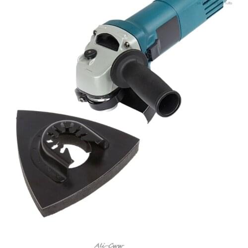 2018 Triangular Oscillating Tool Sanding Pad Quick Release Fits For Dremel Multi Tool