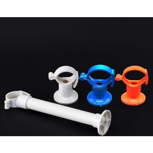 4set Adjustable PVC pipe holder hanger with Saddle Clip 20-40mm Fuel Hose tube clamp ceiling mounting bracket plumbing fittings