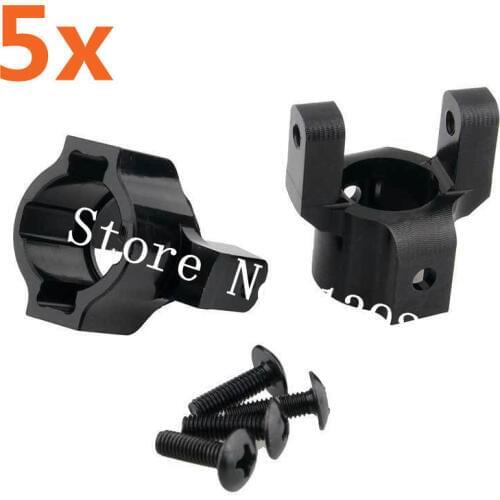 5 Pairs/Lot OEM AXIAL SCX10 1/10 Upgrade Parts Aluminum Alloy Chub C-Hub For 1/10 RC Car Rock Crawler SCX-10 SCX10-02 Metal OP