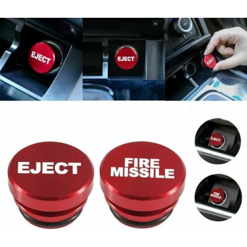 Car Cigarette Lighter Button Cover for Ford Puma 2020 Kuga Mondeo Ecosport Fiesta Focus Fusion Ranger Explorer Mustang Escape