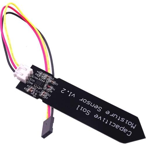 Capacitive soil moisture sensor module Corrosion Resistant wide voltage wire Analog Capacitive Soil Moisture Sensor V1.2