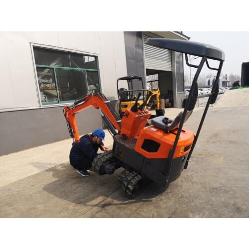 Small Digger Crawler Hydraulic Excavator Garden Digging Machine SY601