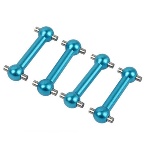4pcs Aluminum Dog Bone Drive Shaft Set for Tamiya TT-01 TT01E TT02/TT02D/TT02S/TT02