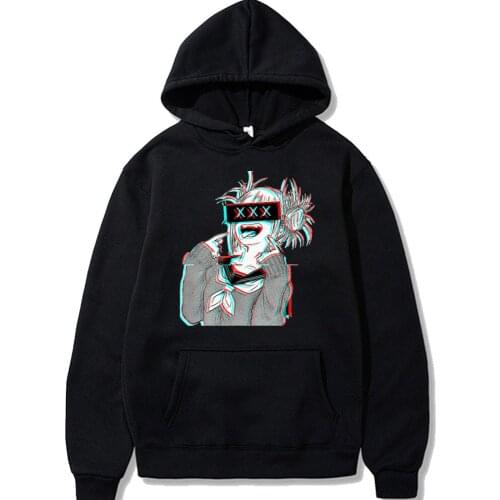 2021 New Arrival Himiko Toga Hoodie Sweatshirt Pullovers Men/women Casual Streetwear fashion Casual Autumn Winter Clothes