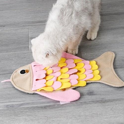 Dog Snuffle Mat Pet Sniffing Training Blanket Animal Shape Energy Pads Dog Mat Relieve Stress Nosework Puzzle Toy Pet Nose Pad