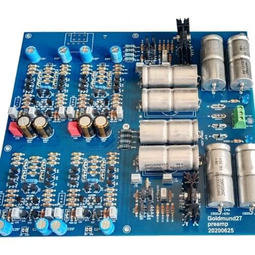 Latest HIFI Preamplifier PCB Board Reference Gaowen 27 Line DIY Kits Gaowen 27 line Power Preamp Board